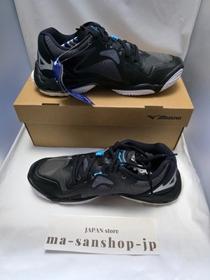 MIZUNO Volleyballschuhe Wave Lightning Z8 V1GA240052 Schwarz Silber Schuhe We...
