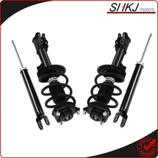Set of 4 Front Rear Pair Complete Struts Shocks Springs For 2011 Hyundai Sonata