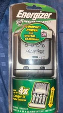 NEW Energizer E2 Rechargeable Battery Compact AA/AAA Wall Charger NiMH