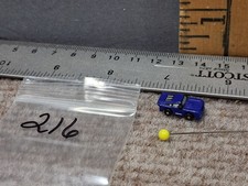 VINTAGE GALOOB ULTRA MIRCO MINI'S INSIDERS, FORD MUSTANG II BLUE 