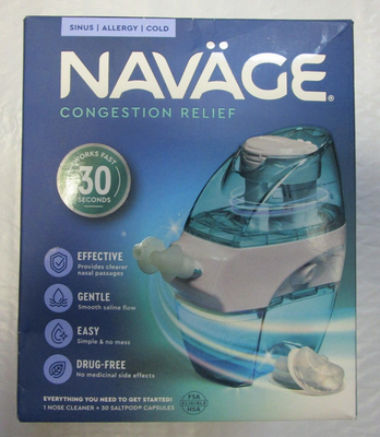 #ad Navage Nasal Irrigation Kit Congestion Relief $52.95