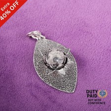 925 Sterling Silver Round Natural Black Web Jasper Daughter Dangle Drop Earrings