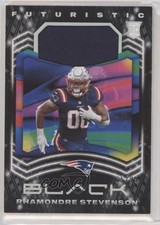 2021 Panini Black Futuristic Silver /99 Rhamondre Stevenson #F-RS 0s9t