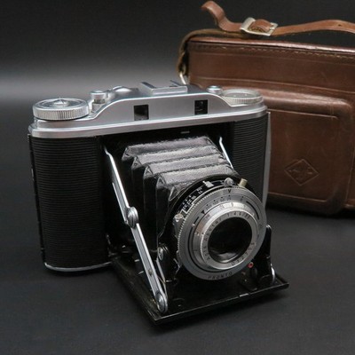 Agfa Isolette III w/Apotar f/4.5 85mm - Case - Fine vintage condition
