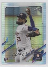 2021 Topps Chrome Prism Refractor Cristian Javier #92 0vf9