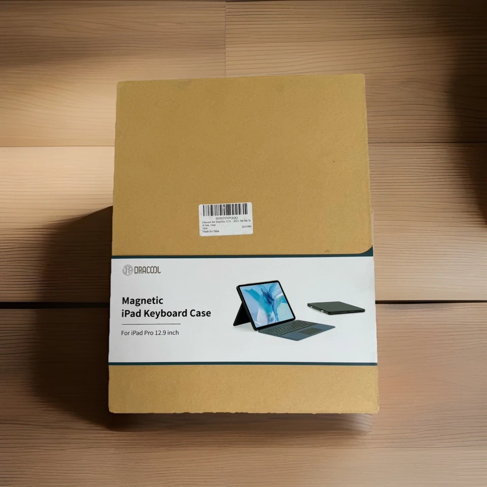 Magnetic Keyboard Case For IOS 12.9 Inch , Gray - Image 2 of 4