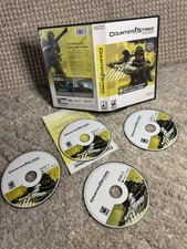 Counter Strike: Source (PC CD-ROM Game, 2005) 4 Disc Set Complete CIB