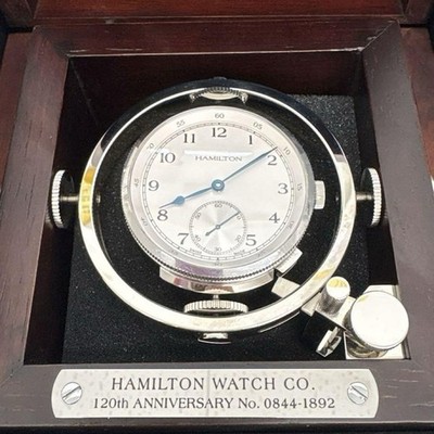 Hamilton Khaki Navy Pioneer H787190 Watch 120Th Anniversary Limited Edition