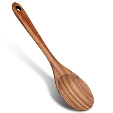 14 Inch Large Wooden Spoon for Cooking Utensil Mixing Spoons Baking Serving W...