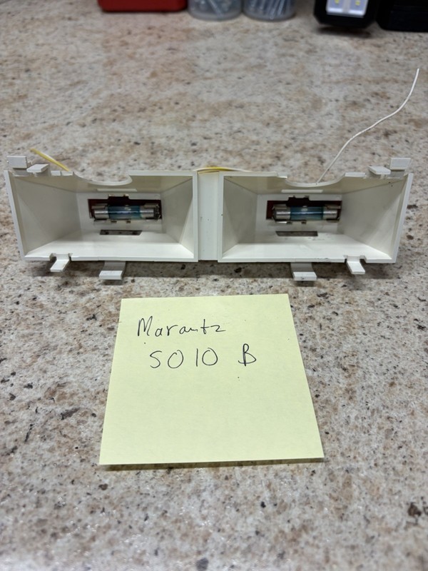 Marantz 5010B Cassette Deck VU Meters Back Enclosure