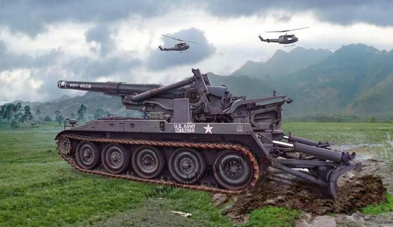 ITALERI 6574 1:35 M110 SELF PROPELLED HOWITZER