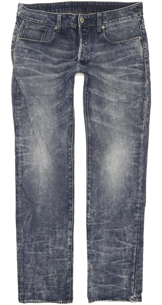 Pantalon Jean G-Star Homer Tapered Pour Homme - Taille 32/34, Bleu, Neuf Avec étiquettes