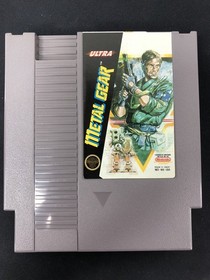 Metal Gear Nintendo Entertainment System NES 1988 Ultra Official Tested Works