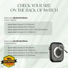 Slim Nylon Magnetic Sport Band for Apple Watch 38-49mm Bands