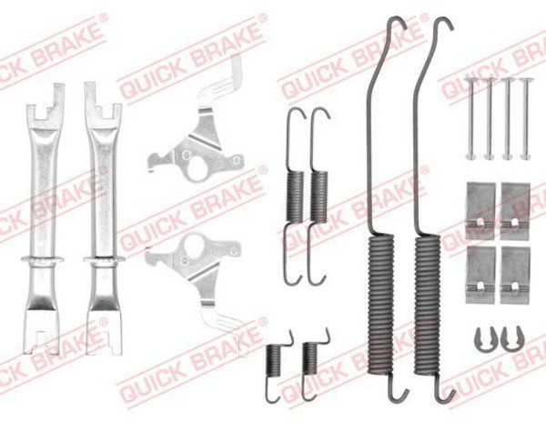 ZubehöRsatz Bremsbacken Hinterachse FüR Nissan Renault Navara NP300 Pick-Up-image
