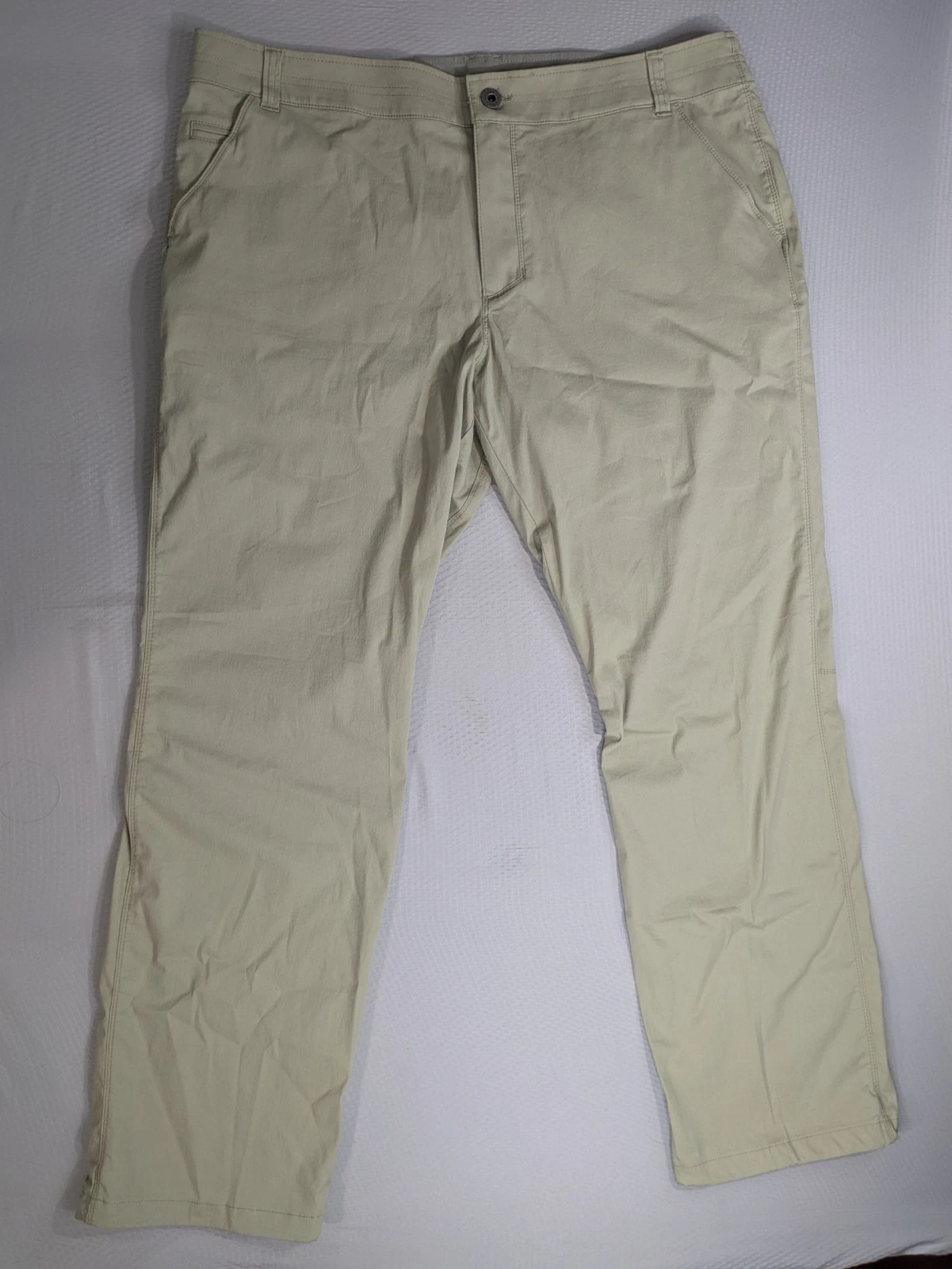 Kuhl Pants Mens 40x32 Resistor Lite Chino Beige Performance Hiking Outdoors