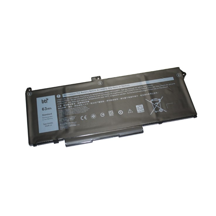 BTI 1KC2F compatible 63Wh 4-cell battery for 4C battery LATITUDE 5520 OEM: RJ40G