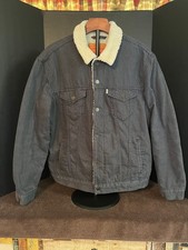 Levi Strauss Co. Men's Type III Sherpa Trucker Jean Jacket Size L Pre-Owned