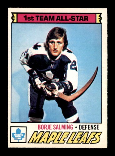 Borje Salming #140 1977 O-Pee-Chee card