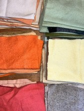 10 x Wool Fabric Squares crafts hooky rag rug quilting felting 300g +