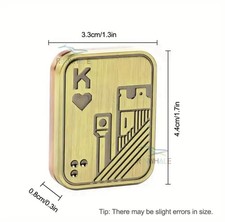 Push Card Magnetic Slider EDC Fidget Slider Metal ADHD Anti Stress Fidget Toys