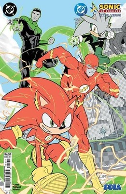 DC X SONIC THE HEDGEHOG THE METAL LEGION #3 CVR C TRAVIS MERCER