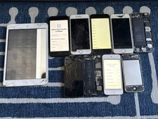 Lot of 10 Apple devices for parts or not working.
