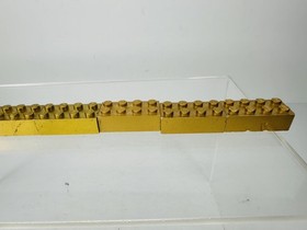 Lot Of 7 Lego Metallic Gold Bricks #3001 2x4 50th Anniversary 2005