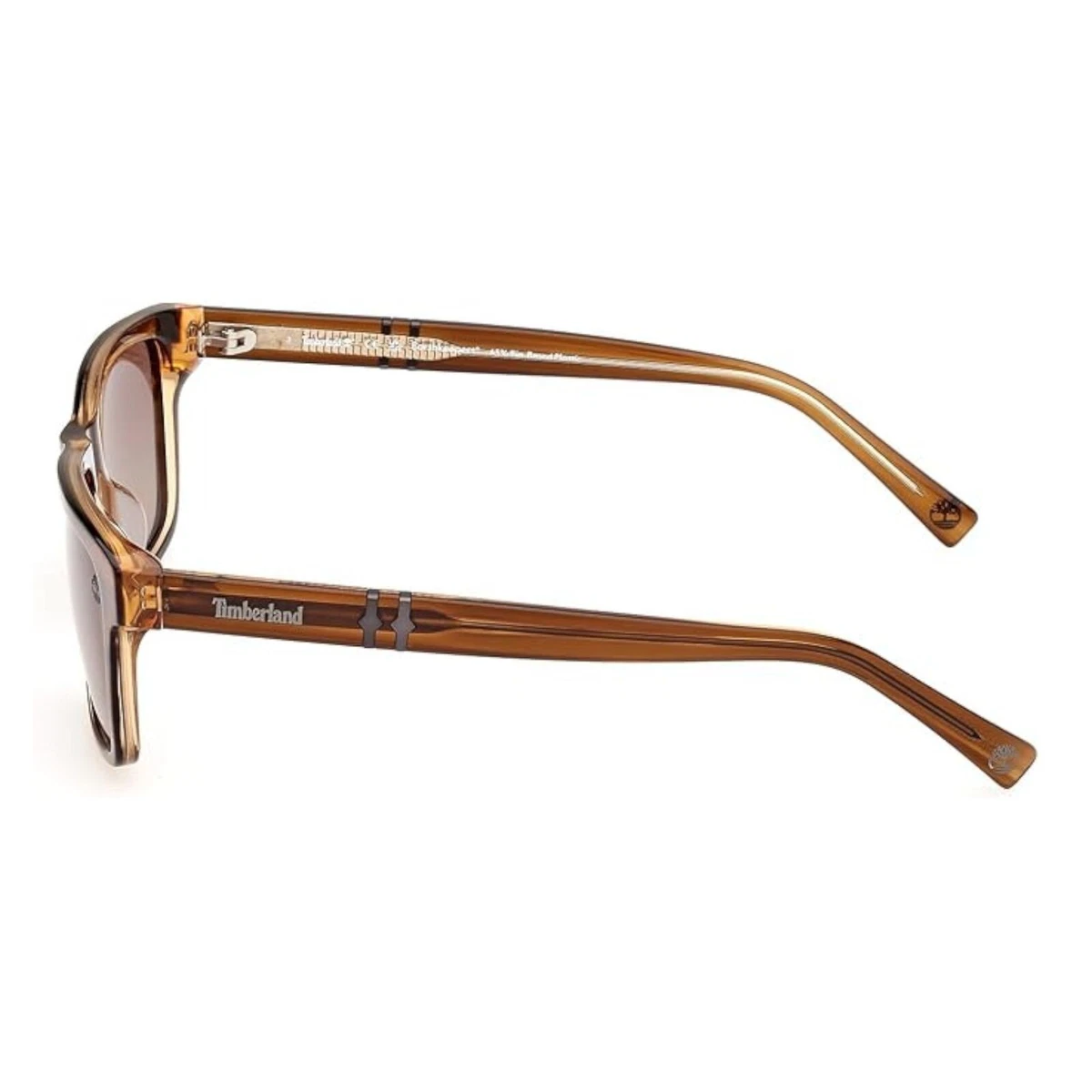 Timberland TB00020-48H-55 Mens Sunglasses Brown Horn Frame Brown Polarised