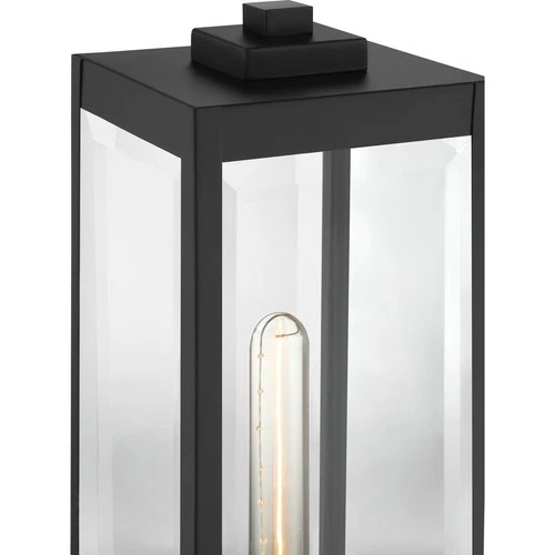 Westover 1-Light Outdoor Lantern in Earth Black - Picture 5 of 6