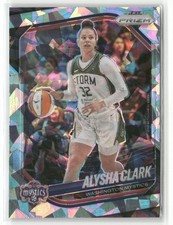 2025 Panini Prizm WNBA #129 Alysha Clark Ice Prizms