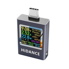 Universal USB C Voltage Current Tester for Laptops Phones Power Banks 50V 6A