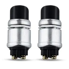 Engine Start Push Button Momentary Starter Switch, 12V / 24V 50 A Weatherproof H