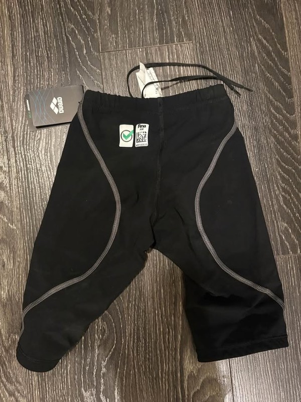 Arena Powerskin St 2.0 Men’s Racing Jammer Size 28 Black BRAND NEW WITH TAGS