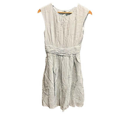 moss green dress outfit Green Multi Patchwork Linen Blend Dress - Maxi Dresses main image 1