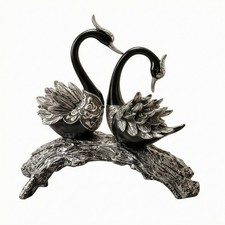 Abstrakte Schwanen-Dekofigur Modern Mini-Harz-Schwanenfigur Detailliert f&uuml;r