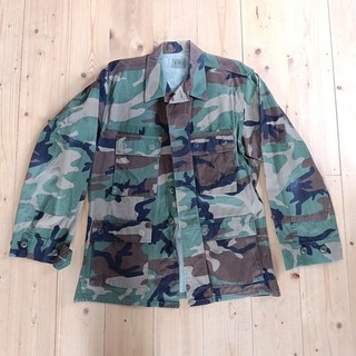 Fantastic Genuine 1996 US Army Woodland Camo Ripstop Jacket size Medium Short