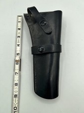 Black Leather Brauer Bros. Right Hand Holster H30 9 Revolver