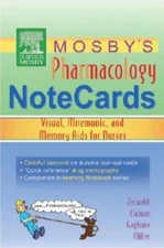 Mosby's Pharmacology Memory NoteCards: Visual, Mnemonic, and Memory  - VERY GOOD