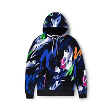 Twitch Unisex Adult Printed Long Sleeve Hoodie Sweatshirt Multicolor Size M