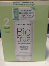 Bausch + Lomb Biotrue Multi-Purpose Lens Solution 2 x 10 oz. Pack Exp 2024