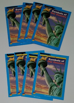 Symbols of Our Country 8 PBK Book Lot Duplicates Teacher Classroom Library