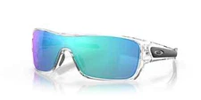 OAKLEY Turbine Rotor Sunglasses Polished Clear/Prizm Sapphire OO9307-29 NEW