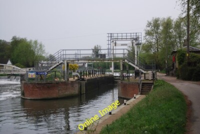 Photo 6x4 Baits Bite Lock Horningsea  c2014