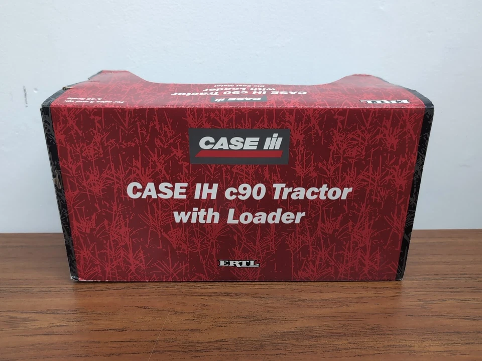 1/16 Ertl Farm Toy Case IH C90 Tractor With Loader 2255  - Image 3 of 3