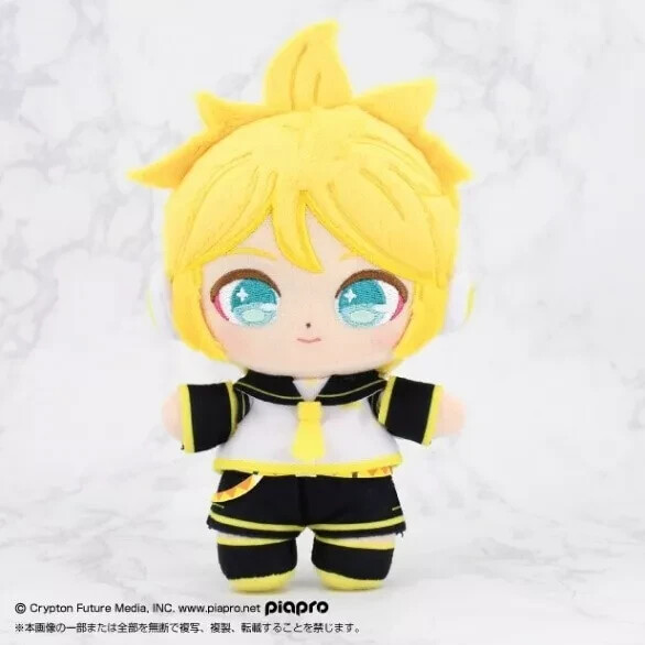 Vocaloid Kagamine Len Plush Self-Standing 16cm Purinui Dream