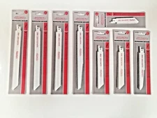 BULK Reciprocating Saw Blades - Various Lengths & TPI - Suit Milwaukee Makita