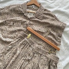 PJ Salvage Spotted Dress and Shorts Lounge Set