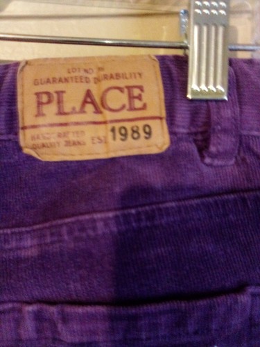 The Children's Place Girls Purple Jeans Size 8 Stretch - Picture 11 of 11