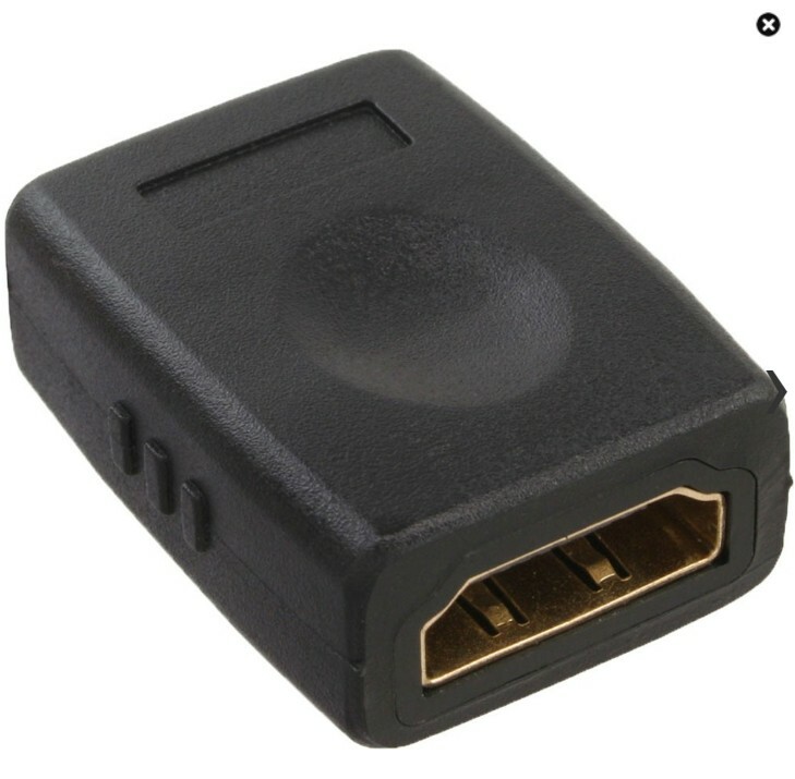 INL InLine® Adattatore HDMI Typ A femmina/femmina, dorato, 4K2K Compatibile